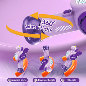 Baguettes à bulles électriques lumineuses à motifs dinosaure, licorne et flamant rose, jouets à bulles portatifs pour enfants, pour jouer en extérieur - Product Image 5