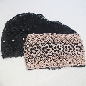 Hot-selling new plain polyester <b>wedding</b> <b>hat</b>, suitable <b>for</b> Muslim women as an ethnic headscarf <b>hat</b> - Product Image 1