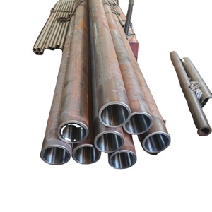Tubería de acero sin costura C22 C45 ST52 42CrMo4 estirada en frío para procesamiento mecánico/fabricación industrial - Product Image 1