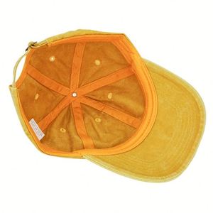 Casquette de baseball pour femme en coton 100 % à 6 panneaux avec fermeture à boucle métallique et logo sur les panneaux avant et arrière – Vente en gros - Product Image 3