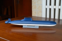 Modèle de sous-marin créatif imprimé en 3D en plastique moderne de qualité supérieure, boîte de rangement multifonctionnelle pour bureau, décoration sur le thème de la marine militaire