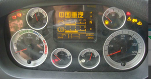 Sinotruk HOWO แผงหน้าปัด A7รวมแผงหน้าปัดแผงหน้าปัด WG9918580011 - Product Image 3