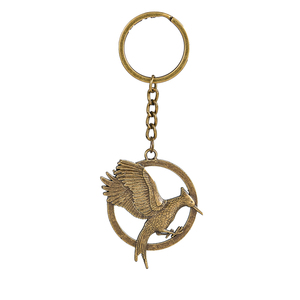 ZRM Llavero de Aleación de Zinc con Diseño de Chispa y Llama de Los Juegos del Hambre: Catching Fire, Collar de Dibujos Animados Vintage, Venta al por Mayor - Product Image 5