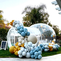 Tente bulle gonflable transparente en PVC, château gonflable bulle, maison bulle gonflable