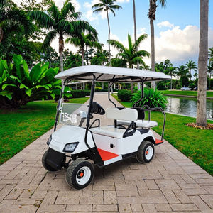 Carrito de Golf Eléctrico de Alta Calidad a Precio de Fábrica, 2+2 Asientos, Vehículo Todoterreno Personalizado para Uso en Carreteras No Públicas - Product Image 1