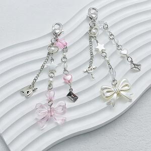 Mengda Nouvelle Fille Doux et Mignon Design Porte-clés Sac Pendentif Casque Chaîne de Téléphone Mobile <span class=keywords><strong>Polaroid</strong></span> Vente en Gros - Product Image 3