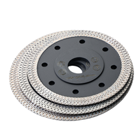 Lame diamantée industrielle turbo ultra-mince de 12 pouces, haute efficacité, pour meuleuse d'angle, garantie 3 ans, largeur de lame 10 mm, pour granit, marbre, carrelage