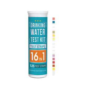 Jilintest 17-en-1 <span class=keywords><strong>Bandelettes</strong></span> de test pour l'<span class=keywords><strong>eau</strong></span> potable NO- Detection pH 6.2-8.4 Kit d'<span class=keywords><strong>analyse</strong></span> de la qualité de l'<span class=keywords><strong>eau</strong></span> Test de bactéries pour la sécurité de l'<span class=keywords><strong>eau</strong></span> du robinet - Product Image 2