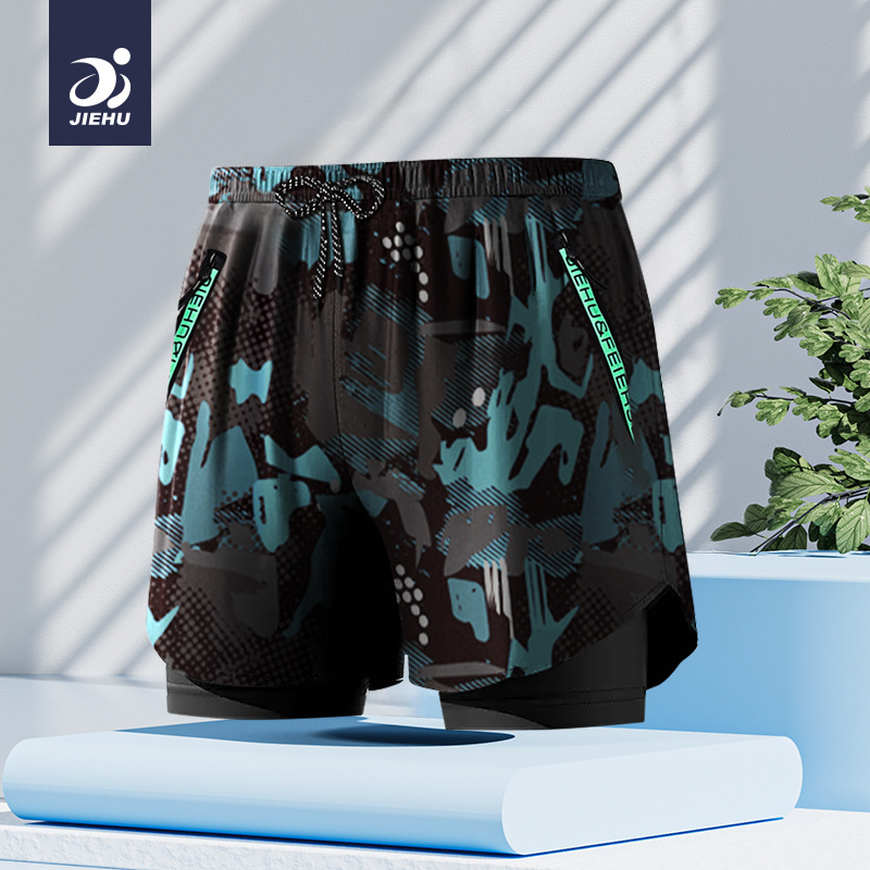 42141 Maillot de bain simple [avec poches]