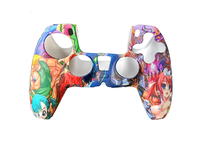 Nouvelle housse de protection en silicone pour manette PS5-Coque antichoc avec prise en main améliorée, ajustement parfait et installation facile