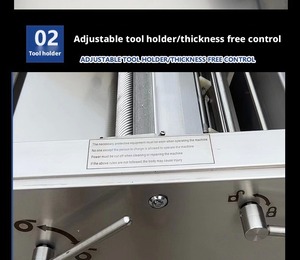 เครื่องแยกเยื่อและหนังสแตนเลสสำหรับเนื้อแกะ เนื้อหมู เนื้อวัว - Product Image 4