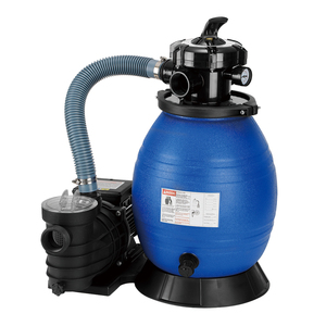 <span class=keywords><strong>Pompe</strong></span> de <span class=keywords><strong>filtre</strong></span> à sable pour piscines hors sol 13 pouces 24L 370W ensemble de système de filtres de pompes de <span class=keywords><strong>piscine</strong></span> avec vanne multi-ports à 6 voies - Product Image 1