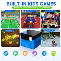 Console de jeu à reconnaissance corporelle IA pour enfants, boîte de jeu interactive de sport d'intérieur pour toute la famille, cadeau pour les 3-12 ans