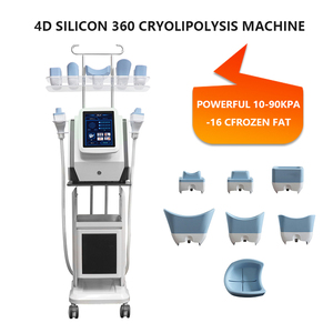 Máquina de crioterapia de escritorio para adelgazar el cuerpo con 6 cabezales de silicona para rejuvenecimiento de la piel y tratamiento corporal completo - Product Image 2