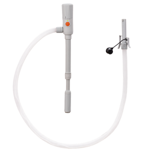 Pompe de transfert de carburant portable avec tuyau de 51 pouces - Pompe à carburant à haut débit alimentée par batterie, pompe à siphon universelle pour essence, carburant, eau - Product Image 1