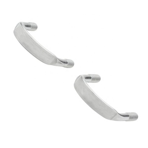 4in <span class=keywords><strong>Chrome</strong></span> thép không gỉ Metric chủ đề Flat Top u-bolt và khóa Nut yên kẹp uốn cong U Bolt - Product Image 3