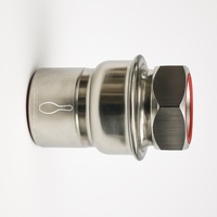Válvula Termostática de Presión Equilibrada de Acero Inoxidable SS304/316 Serie TS70 TSS300 Vertical NPT/BSPT para Gas y Vapor a Alta Temperatura