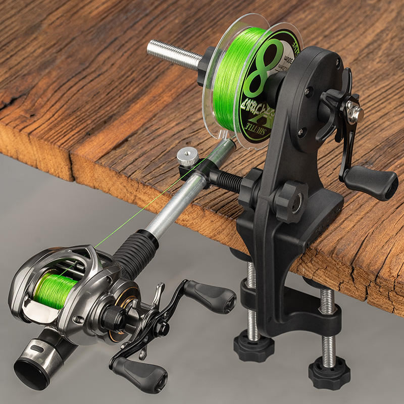 Arbor Knot Spooling Fluorocarbon On Baitcaster Spooling Line On A