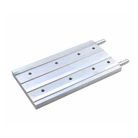 Bloc de refroidissement à eau personnalisé refroidisseur de liquide de refroidissement de batterie camions électriques échangeur de chaleur à plaques brasées dissipateur de chaleur plaque froide liquide