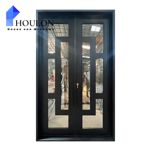 Centros de Retiro de Bienestar, Puerta de Hierro Forjado, Puerta de Entrada Tranquila Inspirada en el Zen - Product Image 3