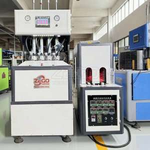 4 חלל חצי אוטומטי מחמד מכונת ניפוח בקבוק סבון 5000 מ "ל - Product Image 3