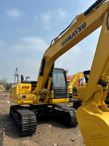 Excavadora de cadenas Komatsu PC120 japonesa original usada, excavadora mediana de 12 toneladas, pocas horas de trabajo, sistema hidráulico estable, en venta. - Product Image 2