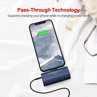 Produits Tendances 2026 Nouveautés Chargeur Portable Ultra Fin Power Bank 4500mAh Super Mini Powerbank pour Téléphone Type C