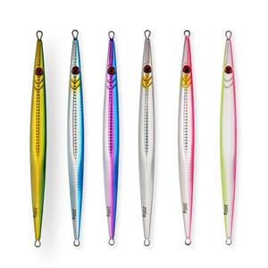 Jigs métalliques lumineux OEM <span class=keywords><strong>de</strong></span> 60g à 400g, à coulée rapide, leurres <span class=keywords><strong>de</strong></span> pêche au jigging phosphorescents pour la pêche au gros gibier, la pêche en haute mer et la pêche en bateau - Product Image 4