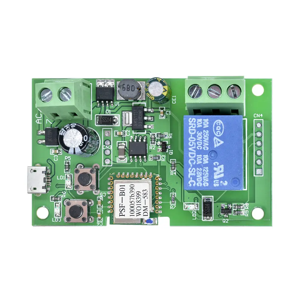 جديد DC 5V 7-32V APP USB 1 طريقة WiFi مفتاح مرحل للتحكم عن بعد وحدة + دعم 433MHZ التحكم عن بعد