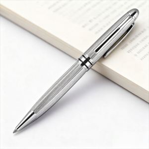 Premium Luxury <b>Silver</b> Metal Ballpoint <b>Pen</b> Customized Logo Corporate Marketing Personalized Gifts Custom 1.0mm Multi-Colored UV - Product Image 1
