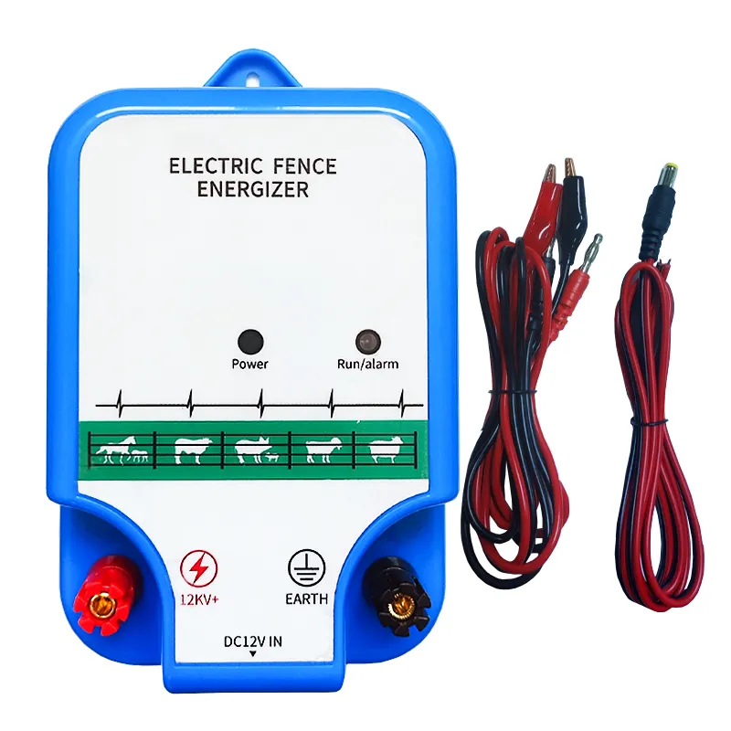 Electric Fence Energizer kann 12V solar betriebene Rinder, Pferde, Schafe, Schweine und Bären Elektrozaun verwenden