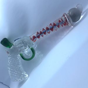 Gepersonaliseerde Aangepaste Handgemaakte Pistoolvorm Vrouwelijke Masturbatie Glazen Dildo - Product Image 2