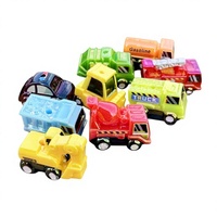 Véhicule en résine avec trou, Camion malaxeur à béton, Camion benne, Bulldozer, Engin de terrassement, Rouleau compresseur, Bloc de construction, Borne d'incendie, Jouet pour enfant