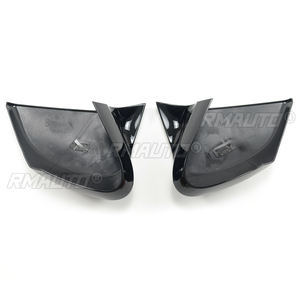 Cubiertas Decorativas para Retrovisores Laterales para Chevrolet Corvette C8 2020-2023, Par, Aspecto de Fibra de Carbono Negro Brillante, Accesorios para Auto - Product Image 6