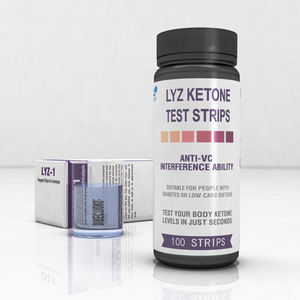 Keto Strips URS-1K Diabetische Test Keton Test Strips <span class=keywords><strong>Urine</strong></span> Ketose Analysator - Product Image 4