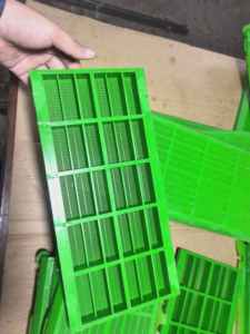 OEMポリウレタンスクリーンパネル工場 - 鉱業/砂用の耐久性のあるPUモジュール式スクリーンパネル、様々な穴のサイズと形状 - Product Image 2