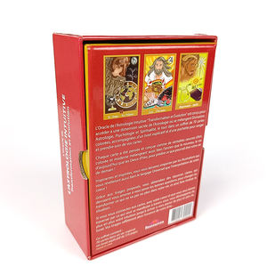 Bedrukte Orakel Tovenaar <span class=keywords><strong>Tarot</strong></span> Speelkaarten Goudfolie Stempelen Plastic Papier Materiaal Gids Logo Kaarten <span class=keywords><strong>Tarot</strong></span> Orakel In Het Duits - Product Image 5
