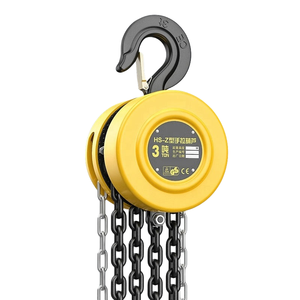 고품질 공장 직송 소형 2톤 수동 체인 블록 체인 풀리 블록 수동 크레인 - Product Image 1