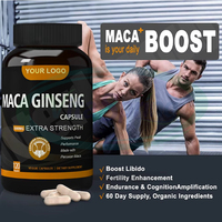Suppléments de ginseng Panax Maca bio à base de plantes Comprimés de ginseng Maca