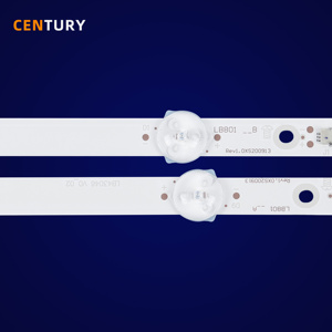 Bandes de rétroéclairage LED pour téléviseur CENTURY 43 pouces LB43046 V0_02 avec PCB en aluminium et corps de lampe SMD3030/5050 LED 9 lentilles DC12V/24V - Product Image 6