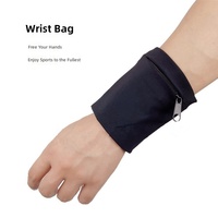 Brassard de sport respirant en polyester pour activités de plein air, étui de téléphone pour cyclisme, pochette de fitness, portefeuille, brassard de course