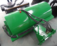 TAIAN marque balayeuse hydraulique brosse rotative pour chargeur ou tracteur