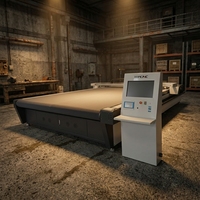 Plotter de Corte de Cama Plana CNC, Máquinas de Corte Digitales, Cortadora de Tableros KT de Mesa Plana