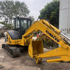 Miniexcavadora Komatsu PC35 Usada de 3.5 Toneladas, Excavadora Compacta Usada con Cuchilla de Relleno para Construcción en Espacios Reducidos - Product Image 4