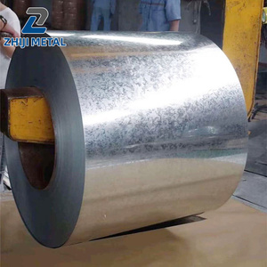 Bobina de acero galvanizado recubierto de <span class=keywords><strong>zinc</strong></span> Rollo de hoja laminada en frío Panel de pared de techo duradero Construcción industrial - Product Image 6