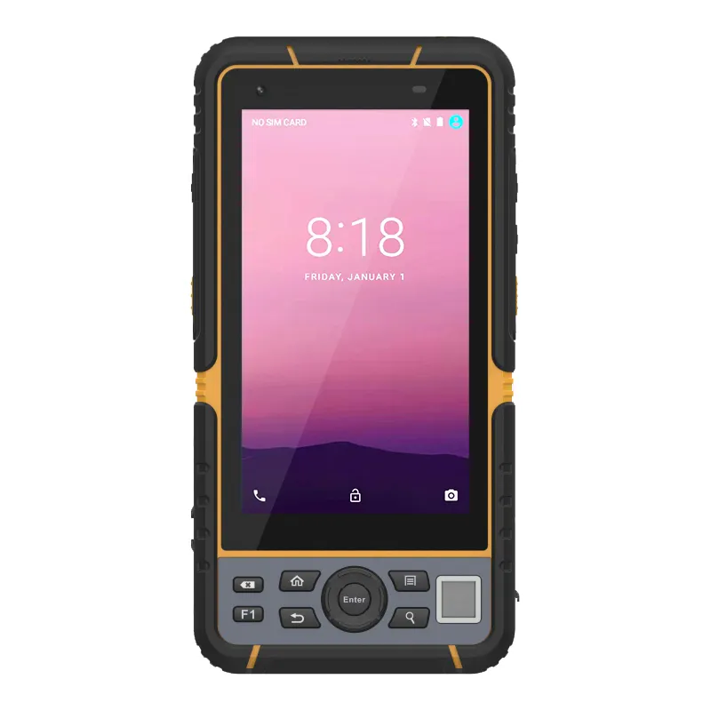 OEM T60 robusto pda tablet pc 5.5 polegada pda industrial android ip67 nfc gps 4g lte com scanner de código de barras