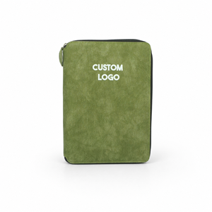 OEM ODM Manufacturer Custom Logo A5 PU Leather Zipper <b>Ring</b> <b>Binder</b> Notebook Refillable Business Organizer Corporate Gift - Product Image 5
