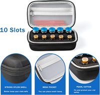 Étui de rangement pour flacons d'insuline EVA, 15 emplacements, 3 ml, 10 ml, sac organisateur de médicaments portable avec intérieur en mousse antichoc personnalisé