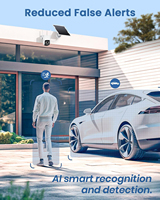 Caméra AOV Wifi TZ-DOA33A avec détection de mouvement, sirène intégrée, vision nocturne, capteur CMOS, étanche IP65, stockage sur le cloud et sur carte SD
