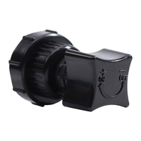 Bouton de régulation de compresseur d'air en plastique noir de bonne qualité 137-0001 compatible avec Sanborn Craftsman Coleman